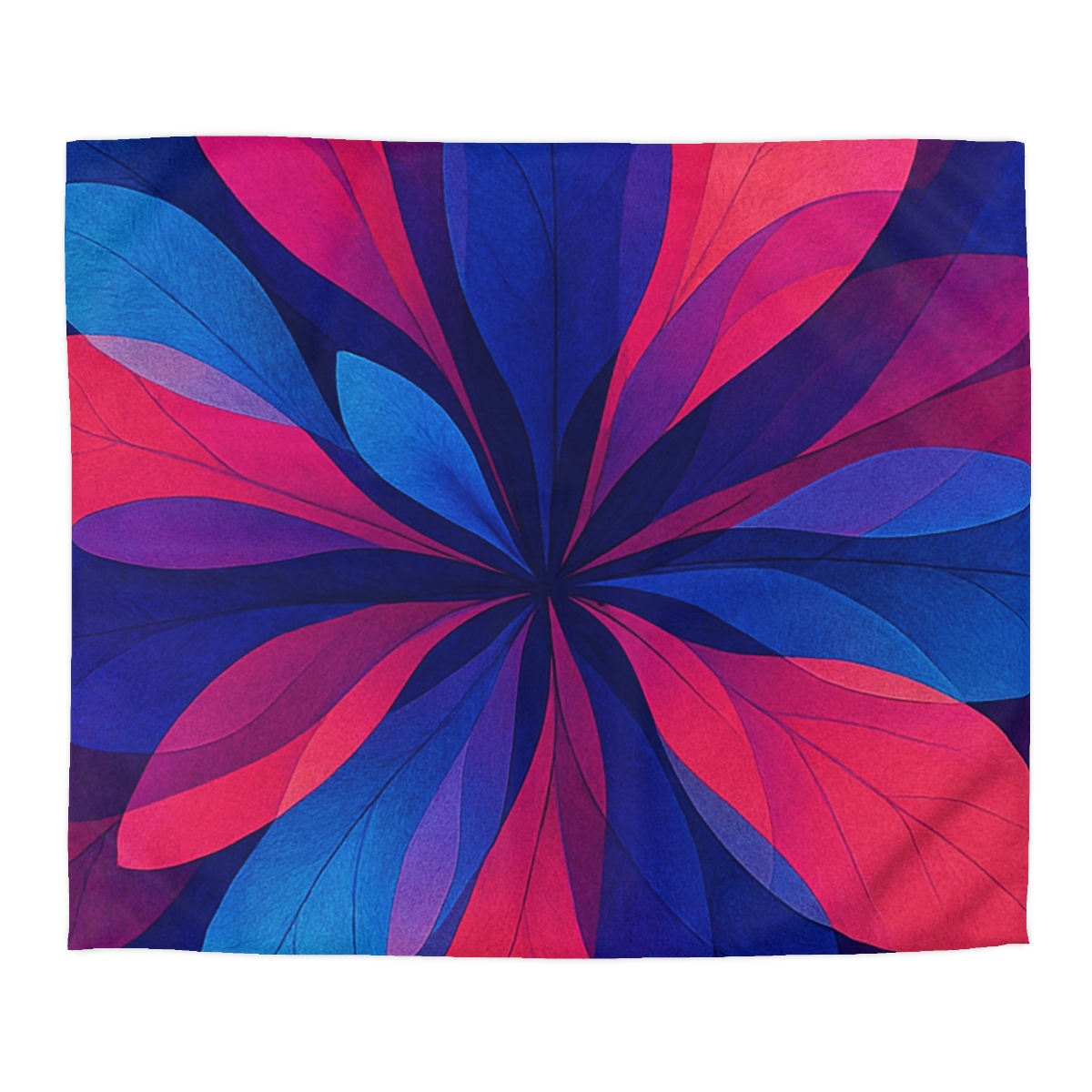 Petal Prism Overprint unique patterned duvets