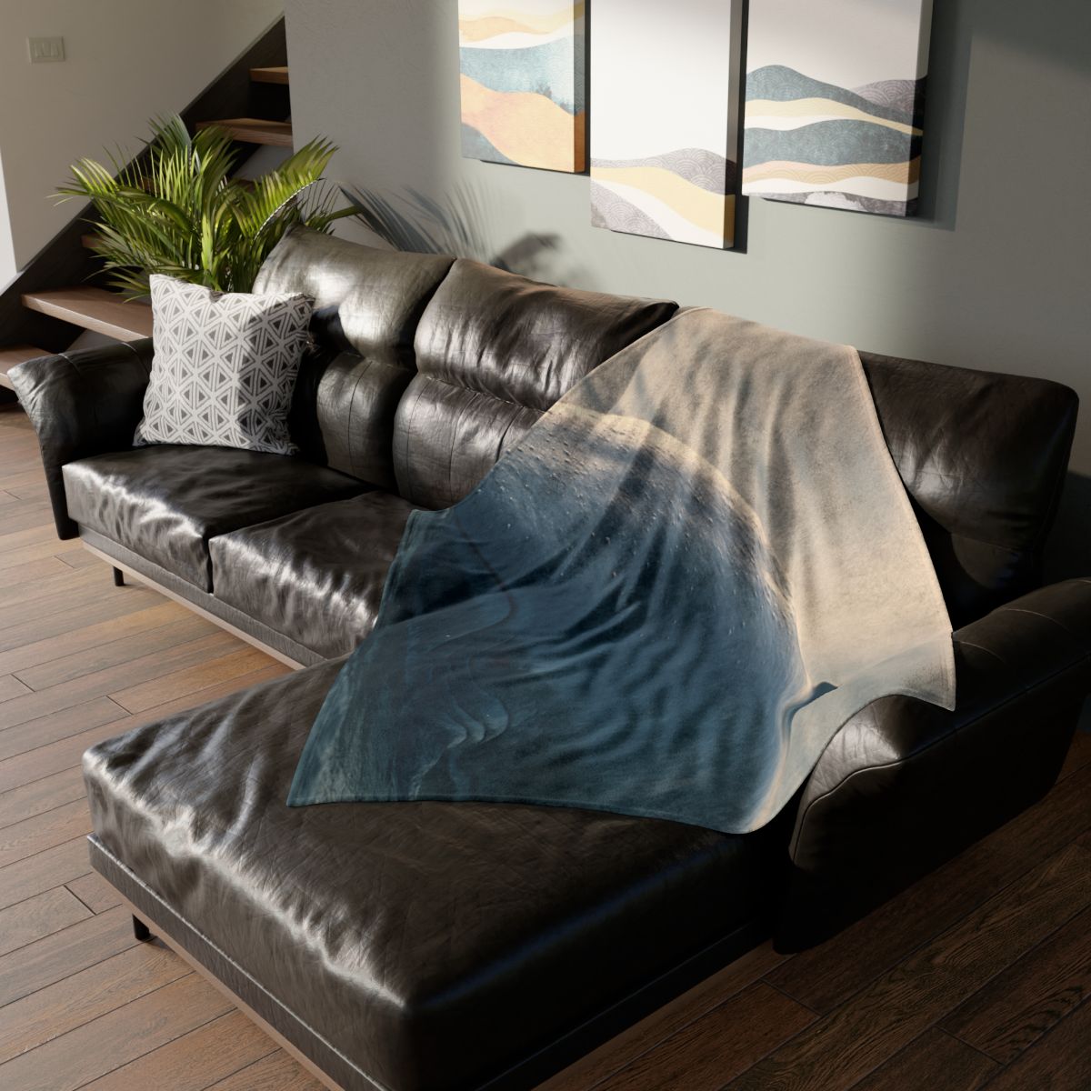 Deep Song Blue Whale designer printed blankets