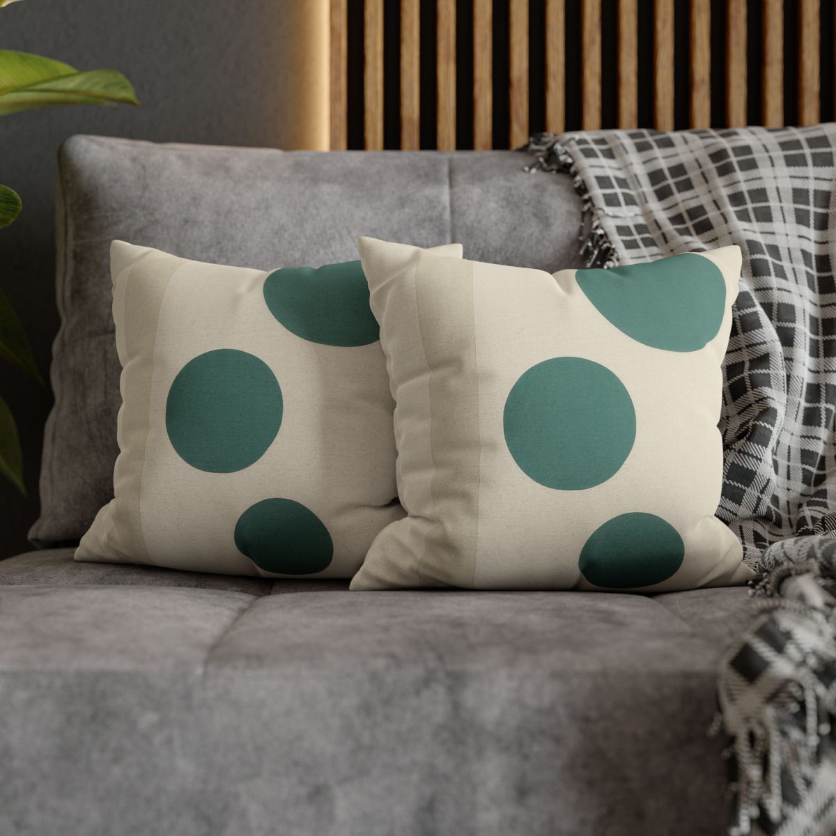 Teal Trio With Quiet Accent comfortable bedding pillow covers