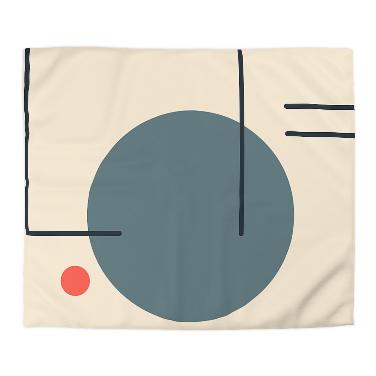 Quiet Orbit With Offset Frame warm winter duvets