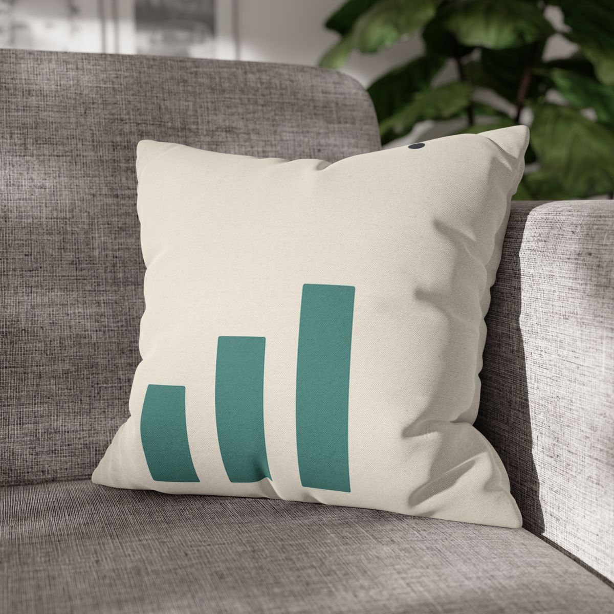 Sloping Trio With Distant Dot designer print pillow cases