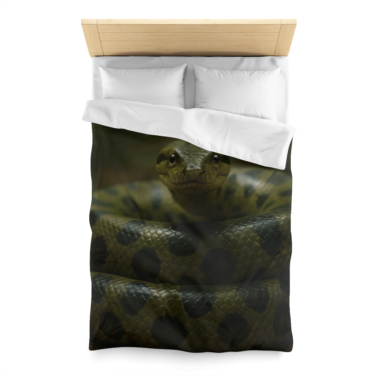 Starlit Coil Green Anaconda trendy bedroom duvets