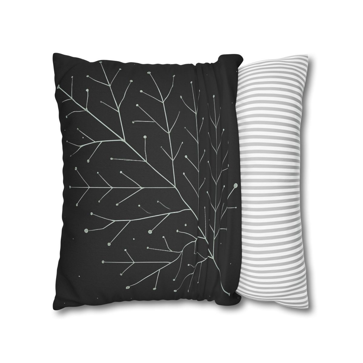 Leaf Vein Constellation Map custom pillow cases