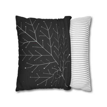 Leaf Vein Constellation Map custom pillow cases