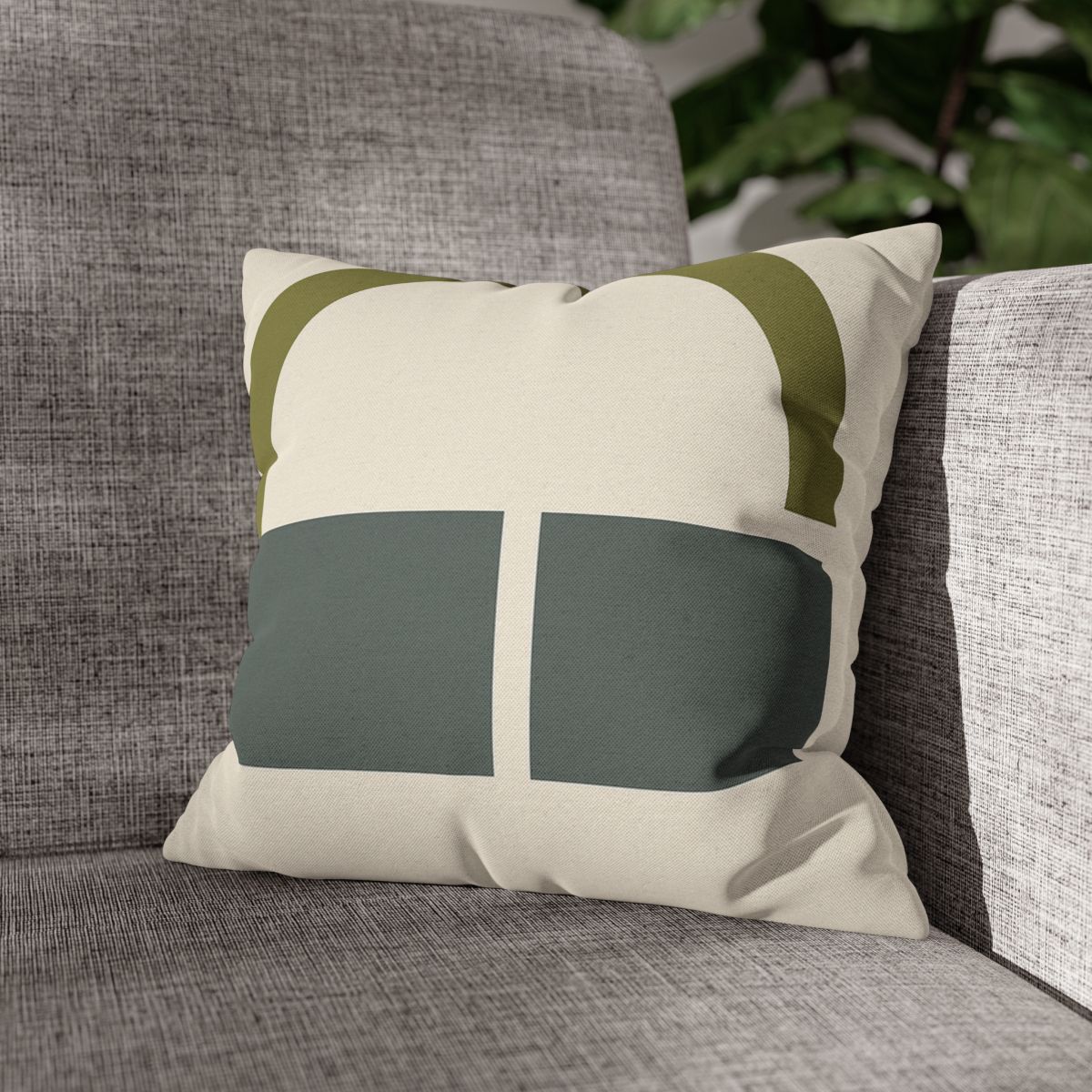 Partial Arc Over Twin Blocks designer print pillow cases
