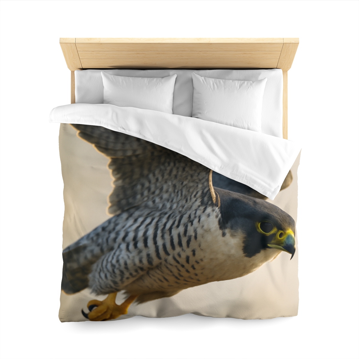Sky Bolt Peregrine Falcon warm winter duvets