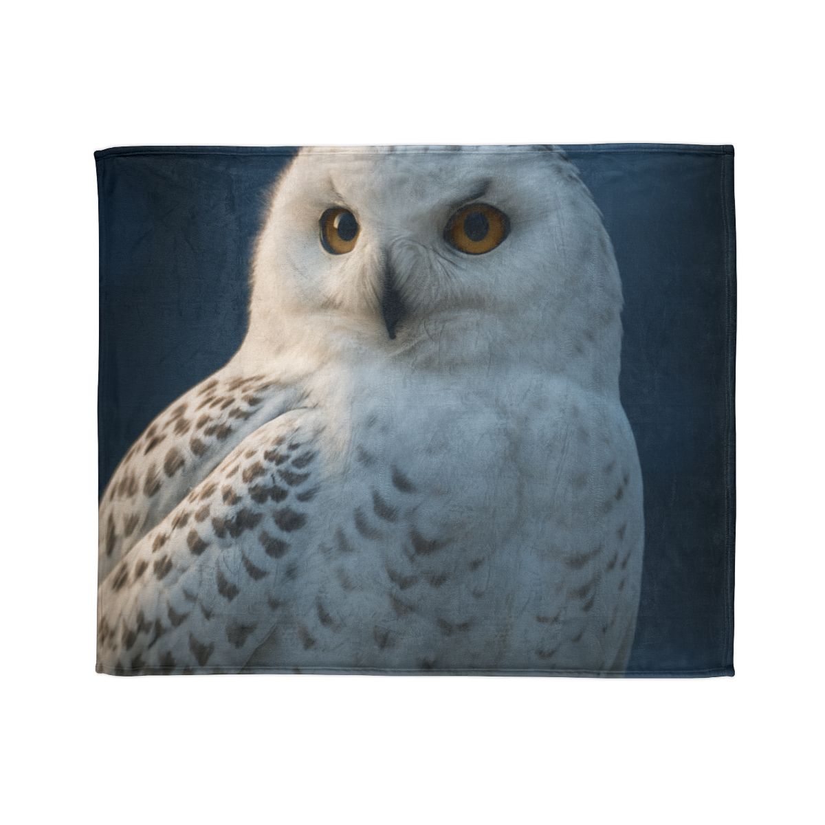 Midnight Watch Snowy Owl trendy patterned blankets