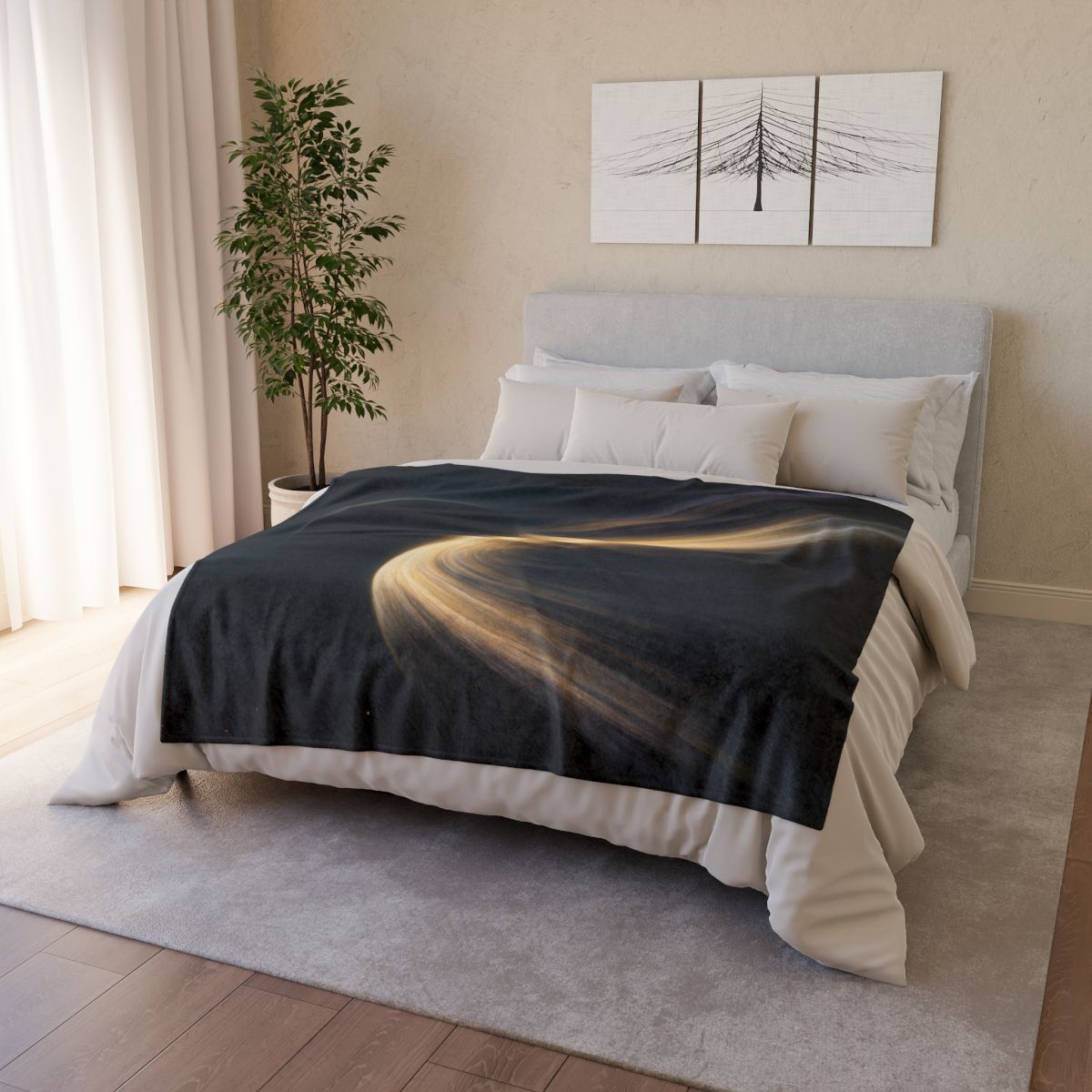 Photon River Lens unique gift blanketscustom blankets