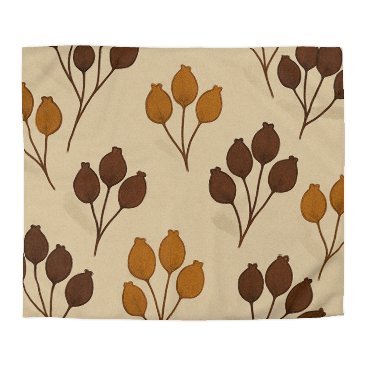 Seed Pod Cluster Study soft comforter duvets