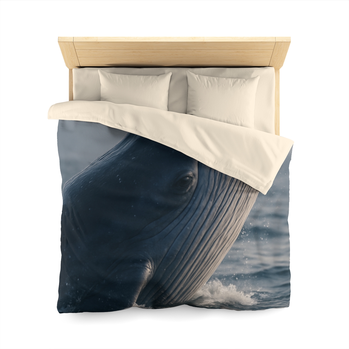 Ocean Song Blue Whale warm winter duvets