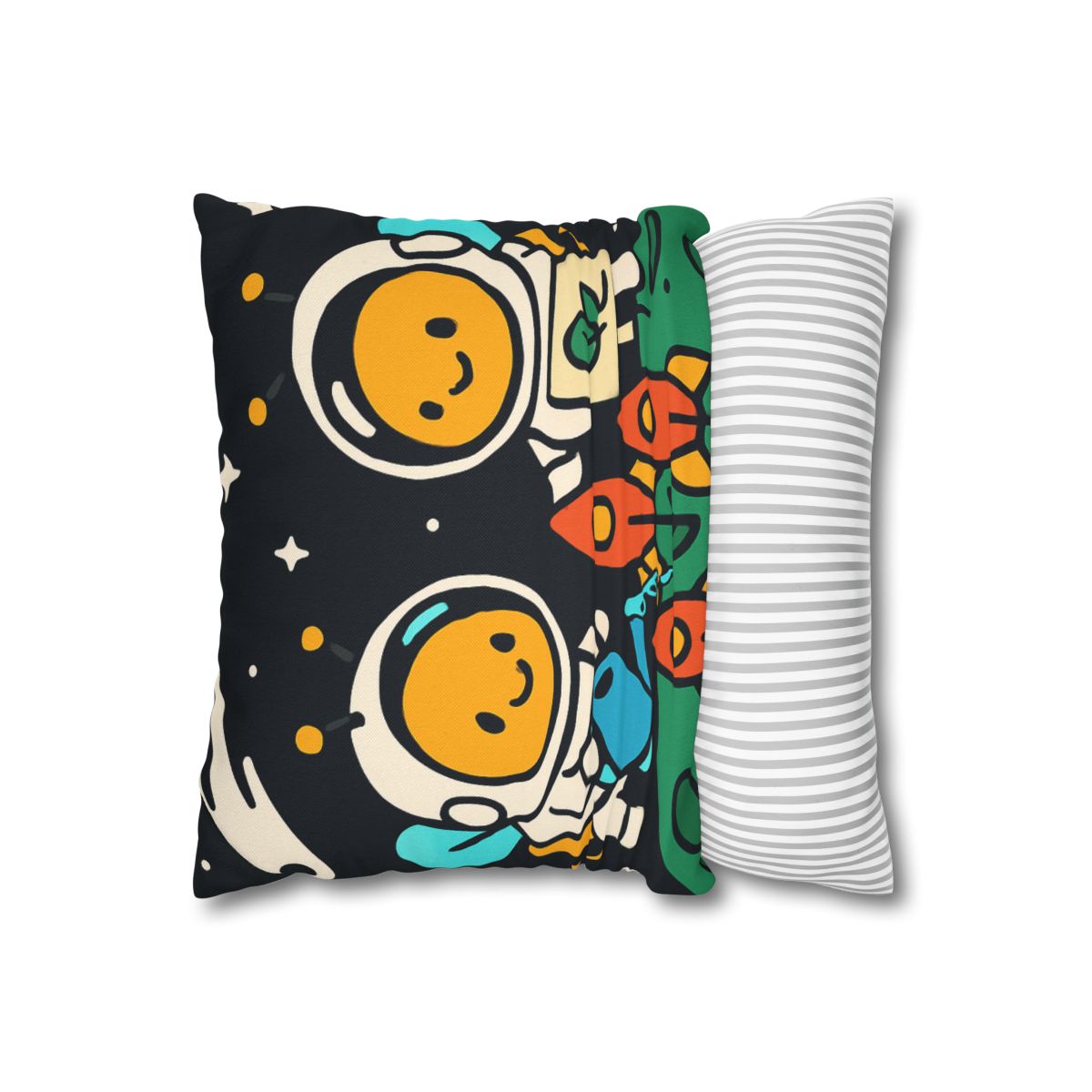 Rocket Garden Of The Bumblebee Astronauts comfortable bedding pillow covers