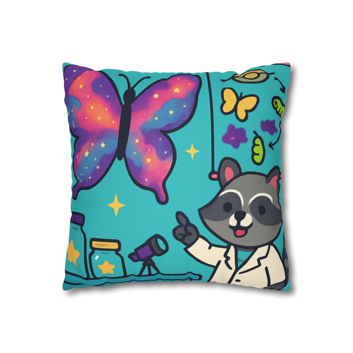 Nebula Garden Butterflies Lab custom pillow cases