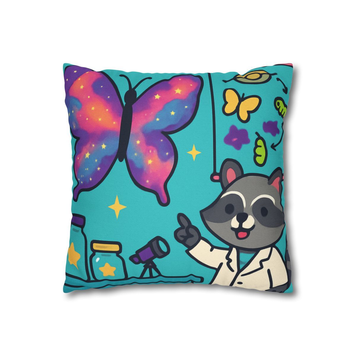 Nebula Garden Butterflies Lab custom pillow cases