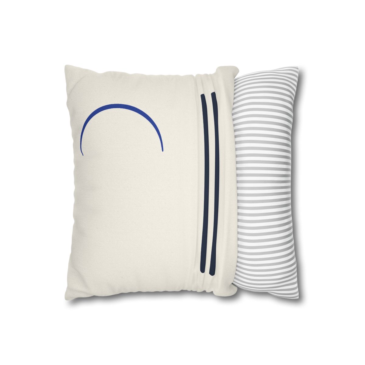 Stepped Bars Under A Crescent personalized pillow covers