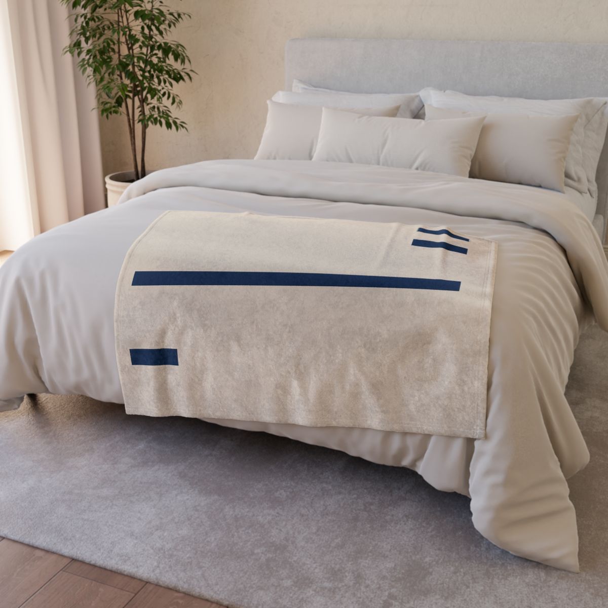 Split Horizon Bar Sequence warm winter blankets