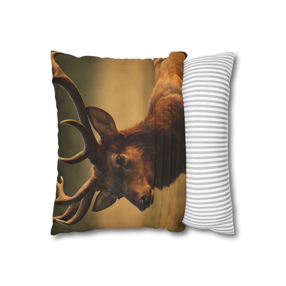 Antler Crown Mountain Elk soft cotton pillow cases