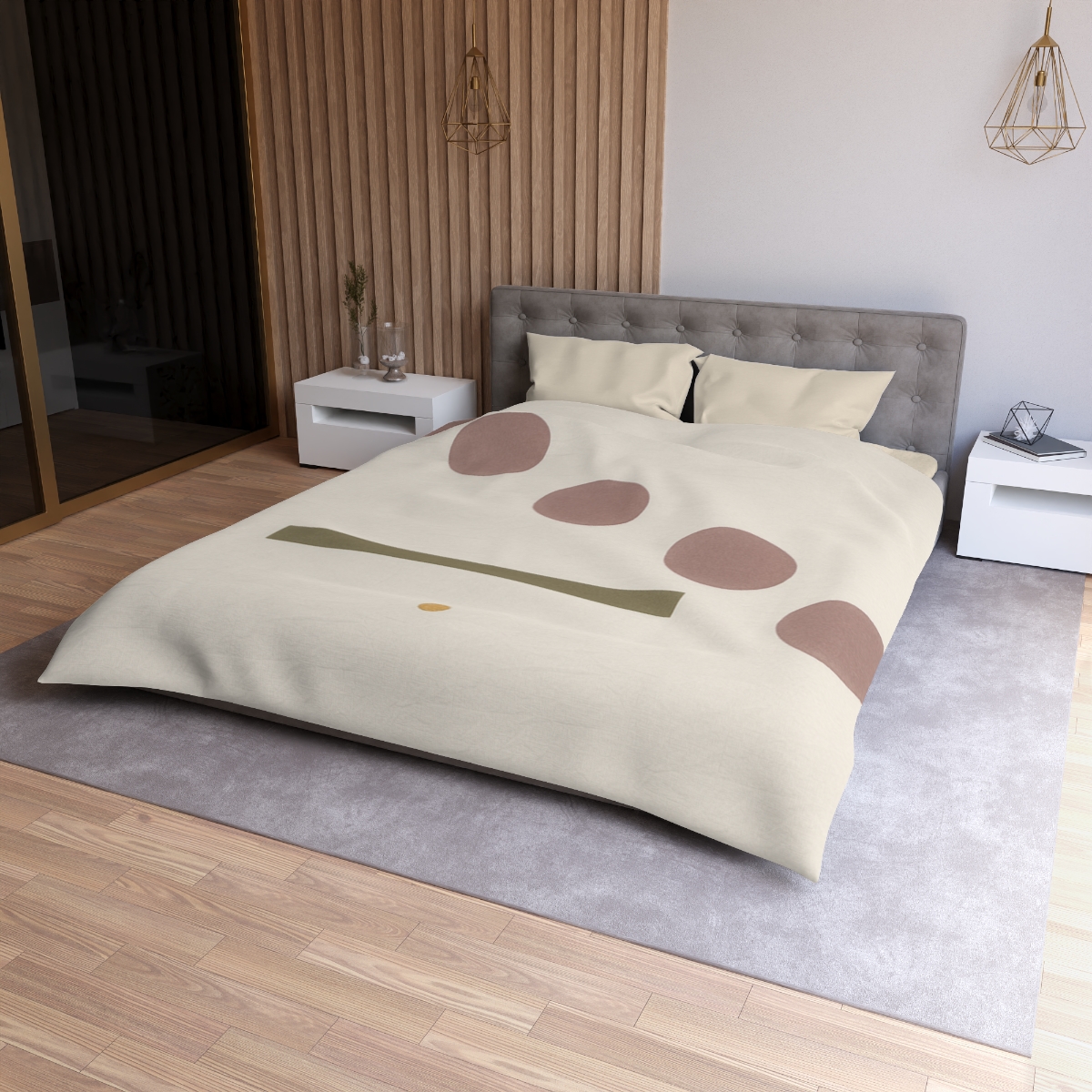 Gentle Zigzag Of Small Circles duvets for gifts