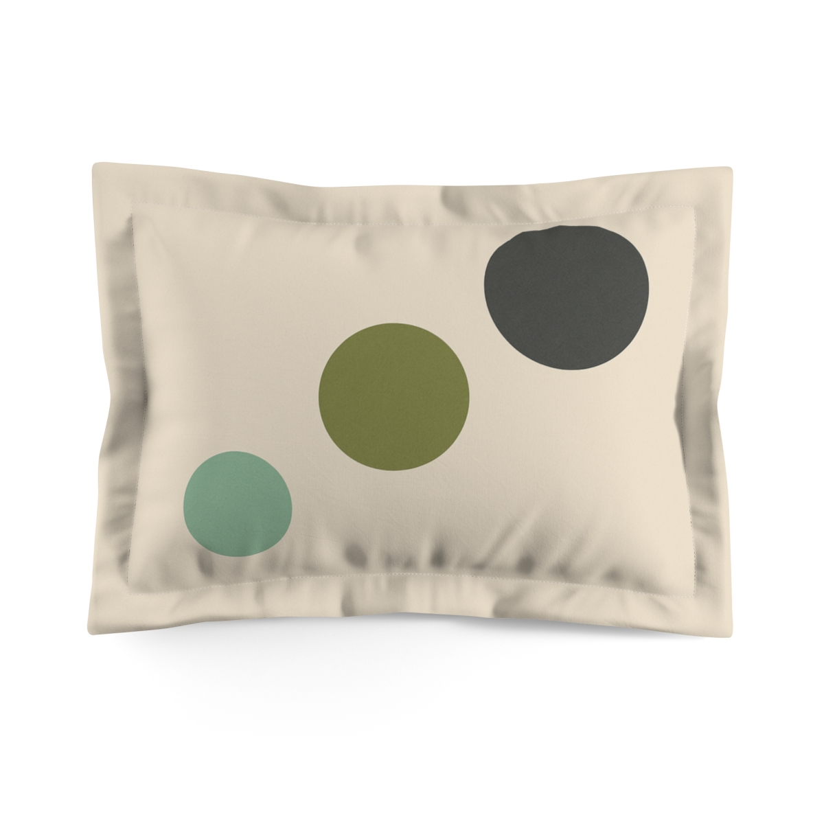 Triad Of Rising Circles soft plush pillows