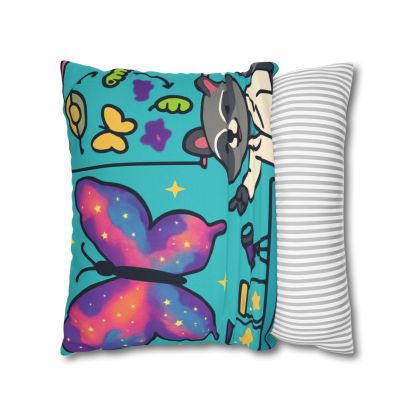 Nebula Garden Butterflies Lab custom pillow cases