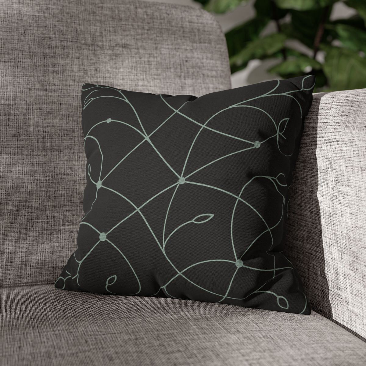 Vine Lattice Constellation Map personalized pillow covers