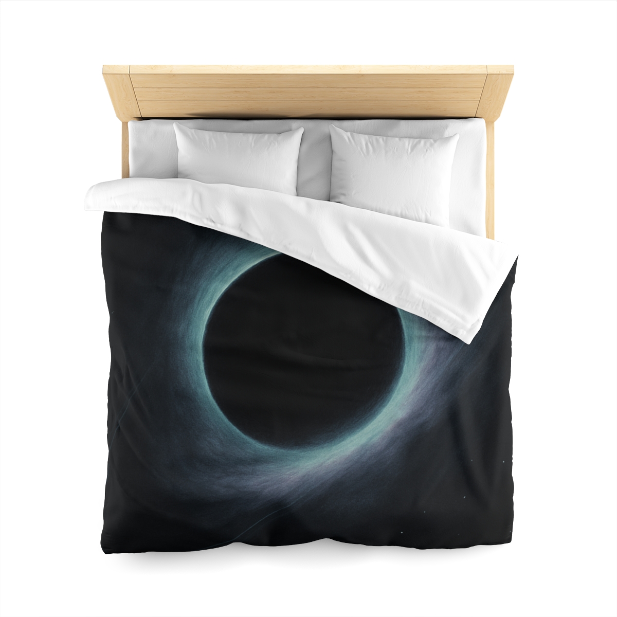 Event Horizon Ink Bloom personalized bedding duvets