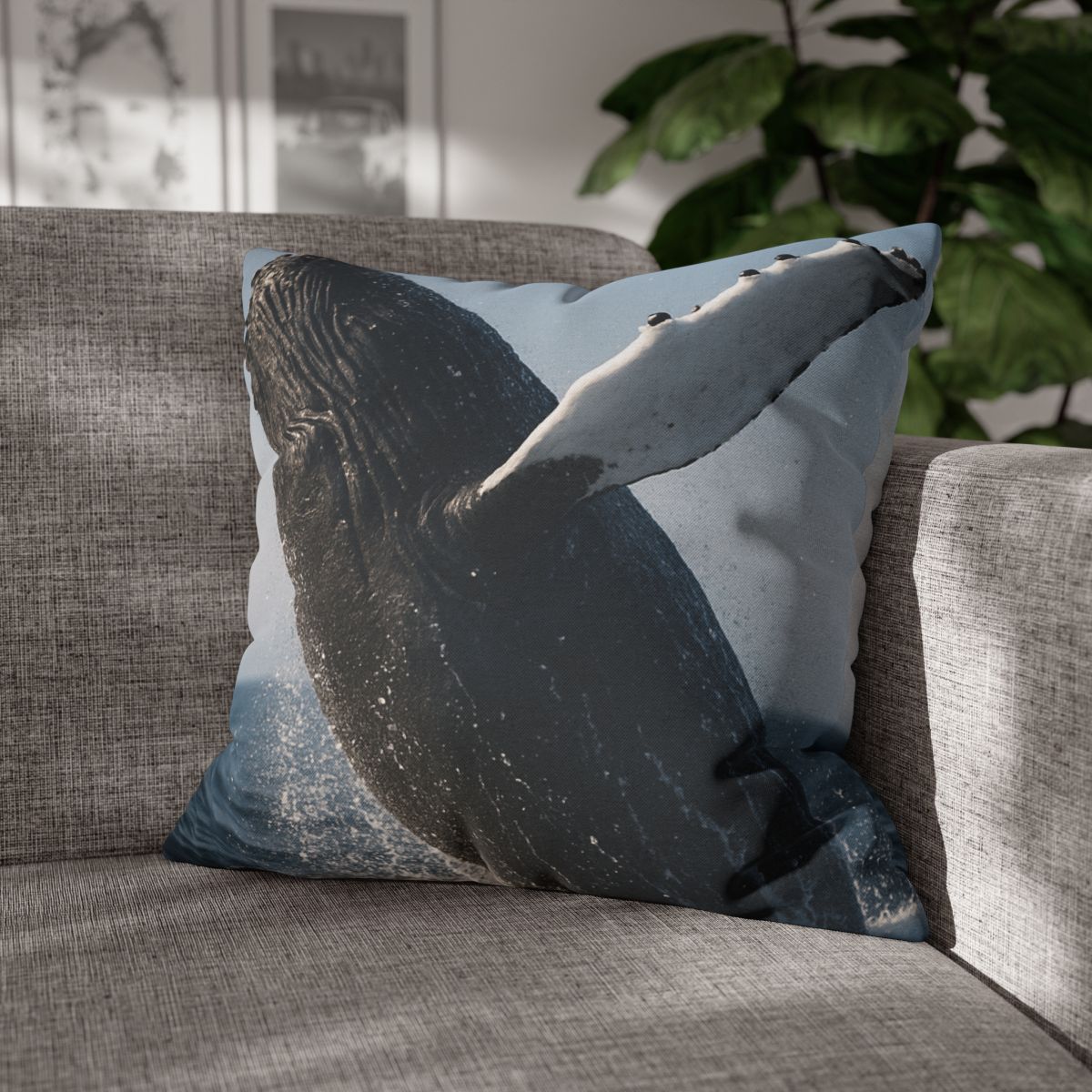 Tidal Song Humpback Whale unique gift pillow cases