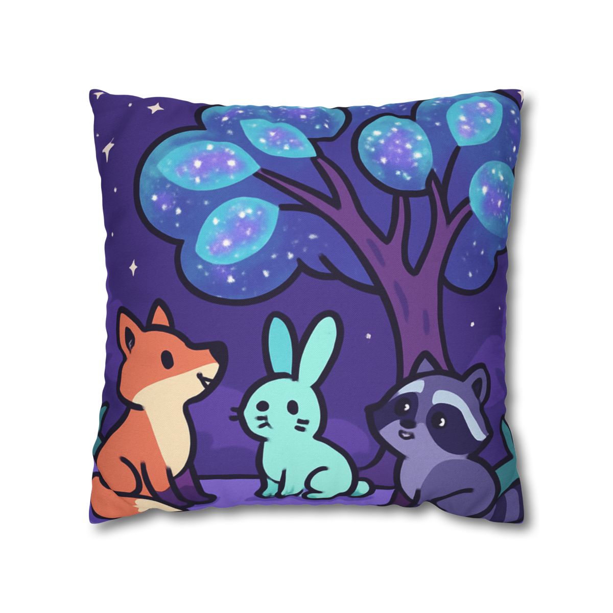 Nebula Forest Friends trendy patterned pillow cases