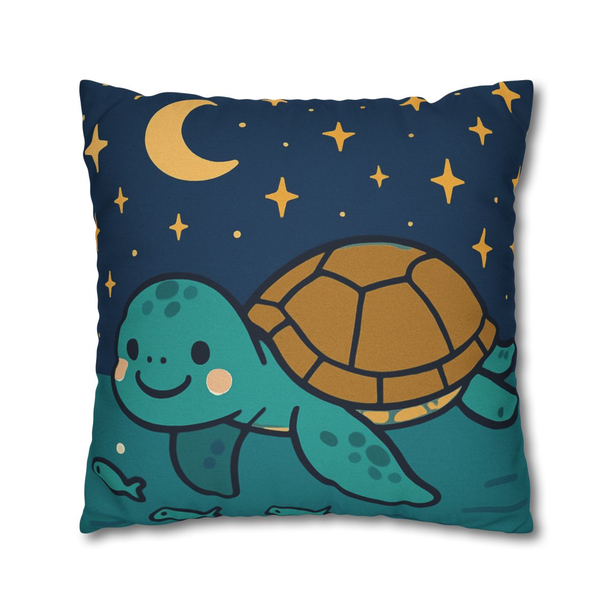 Starry Sea Turtle Voyage stylish decorative pillowcases