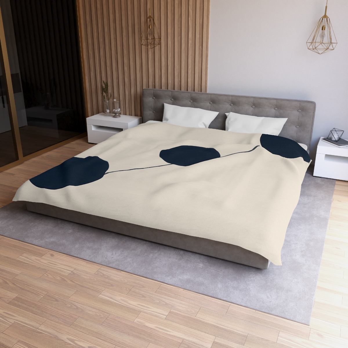 Stepped Circle Orbit custom duvets