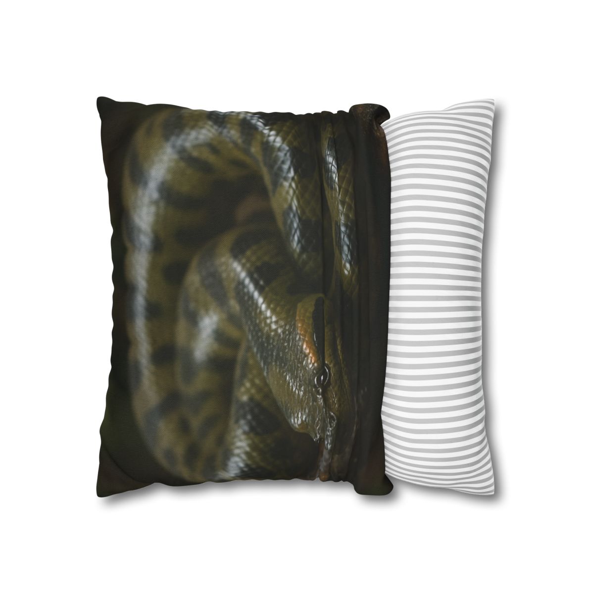 Shadow Coil Green Anaconda comfortable bedding pillow covers