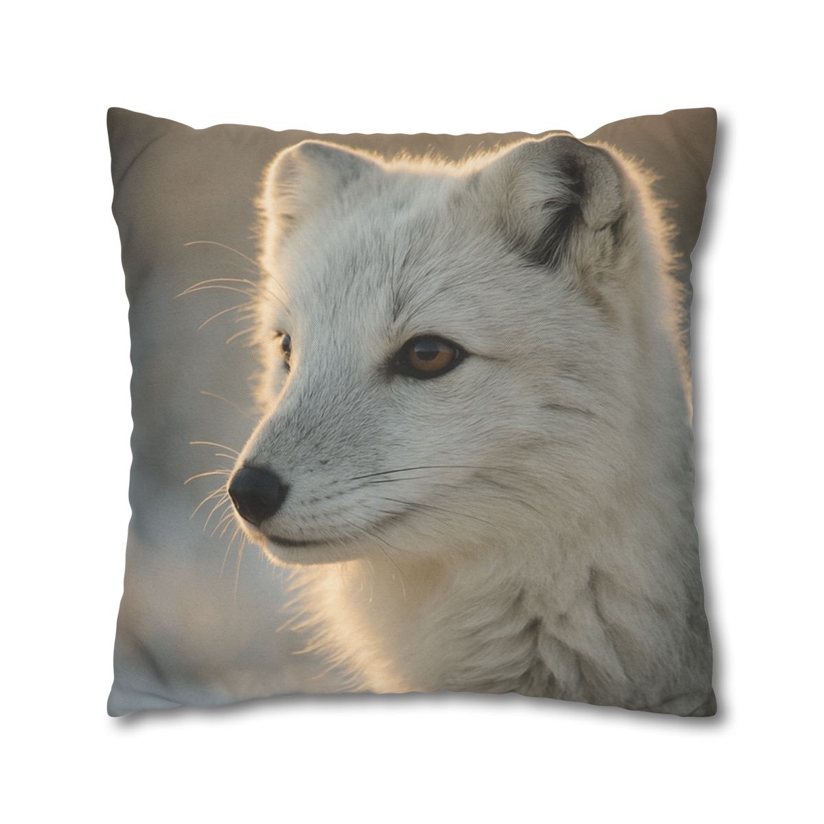 Ember Gaze Arctic Fox unique gift pillow cases