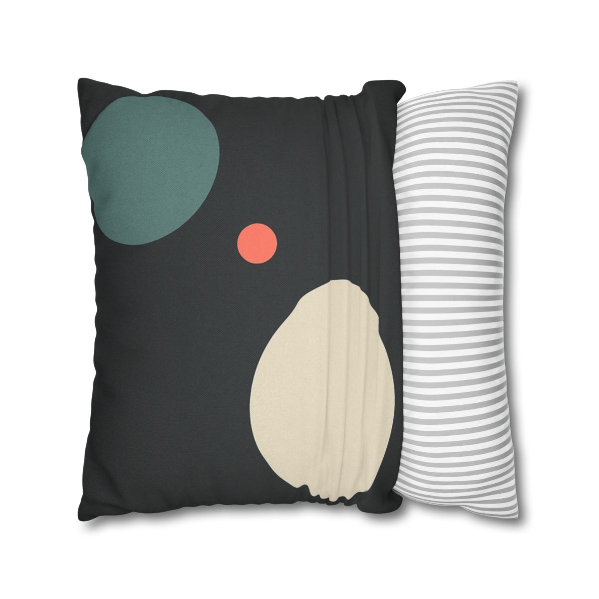 Quiet Orbit Of Three Circles trendy patterned pillow cases