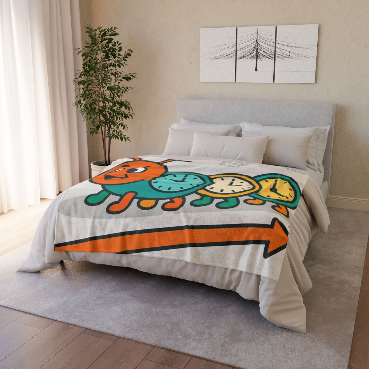 Clockwork Caterpillar Time Trek warm winter blankets