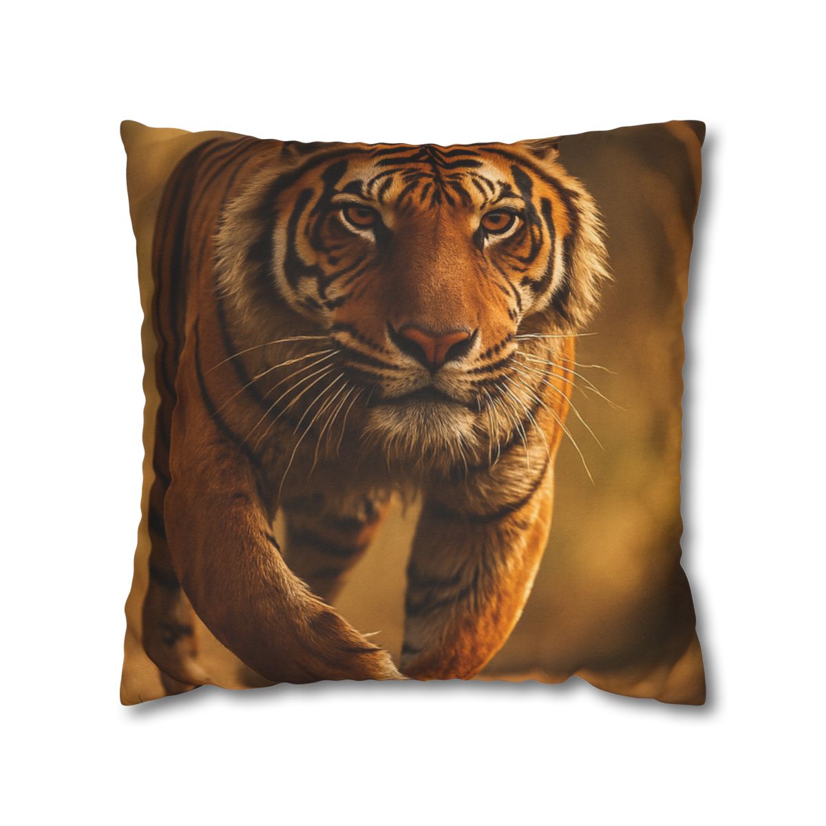 Crimson Stride Tiger custom pillow cases