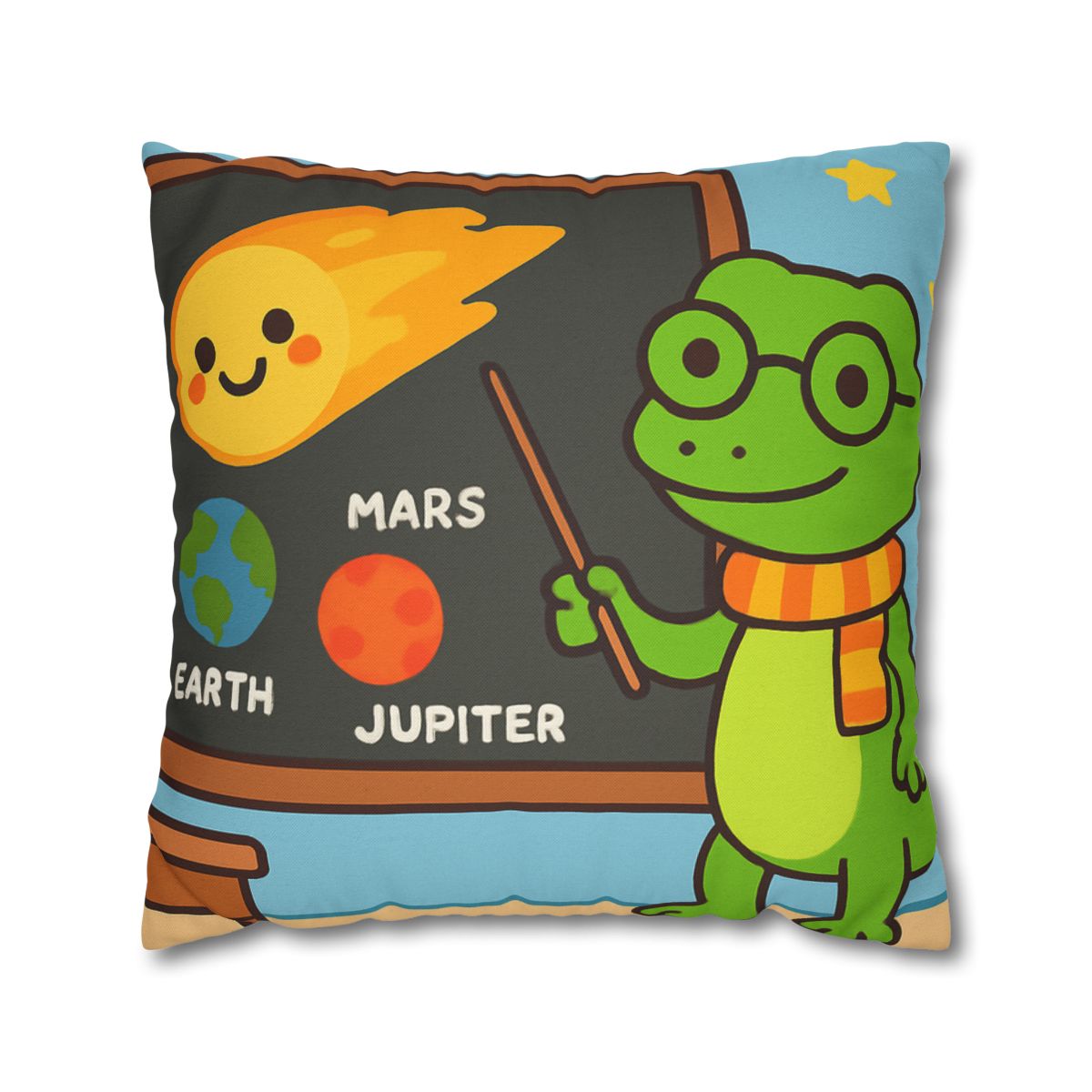Comet Classroom Gecko custom pillow cases