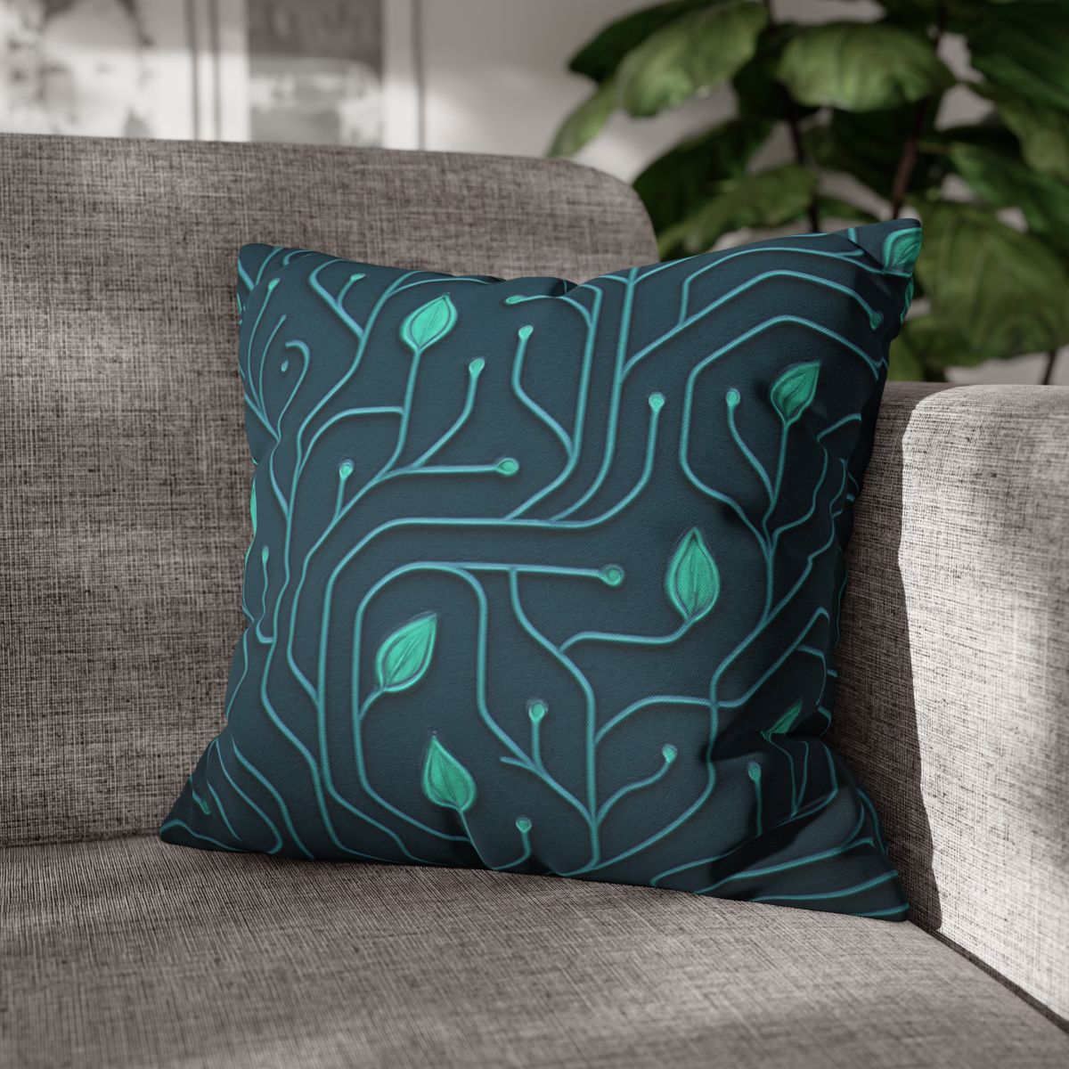 Vine Circuit Lattice trendy patterned pillow cases