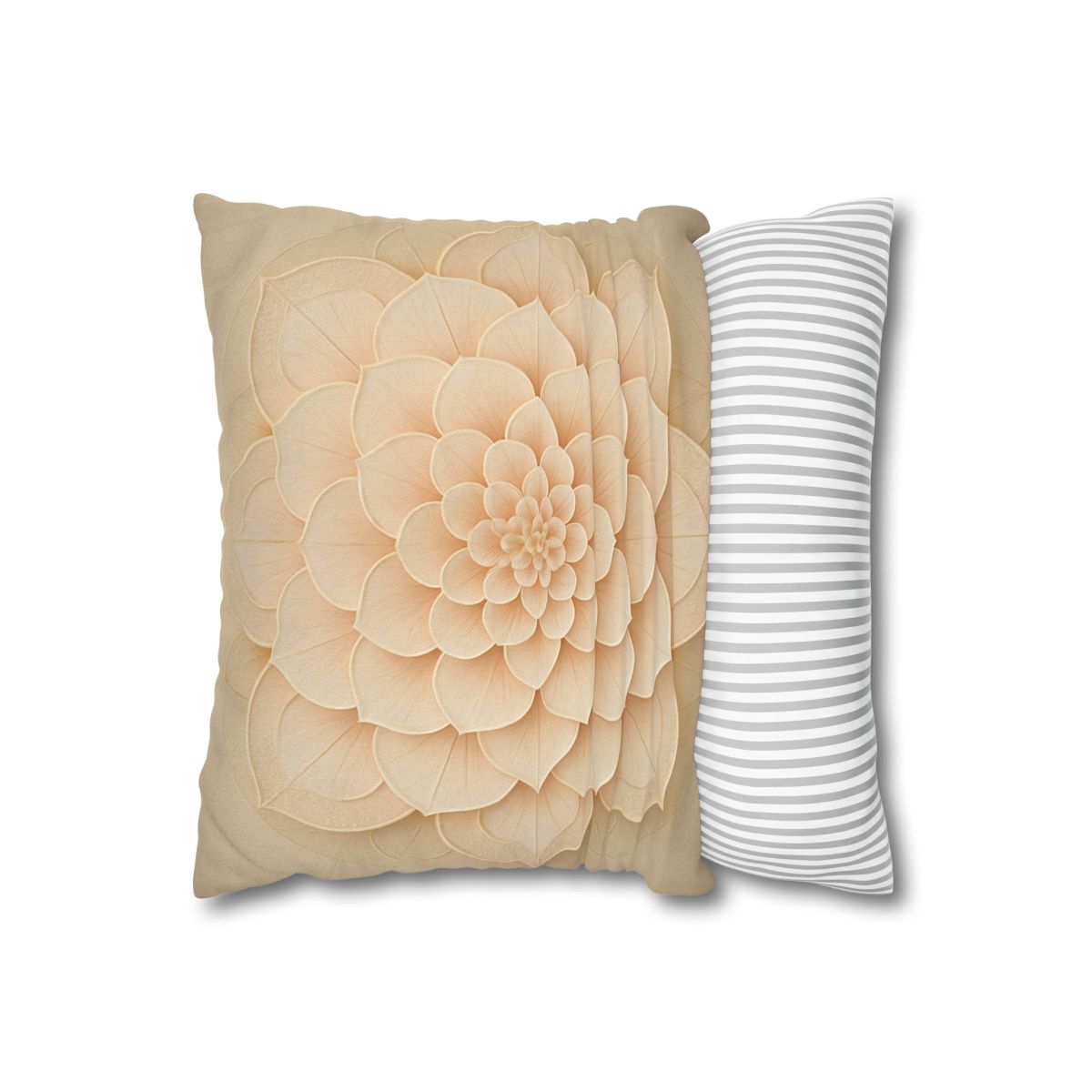 Petal Mosaic Halo soft cotton pillow cases