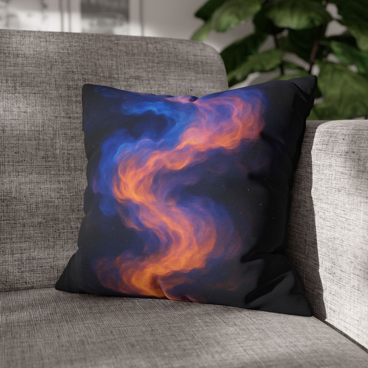 Spectral Nebula Cascade trendy patterned pillow cases