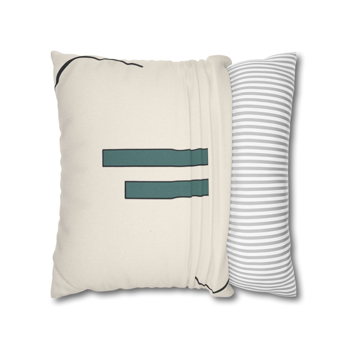 Offset Arc And Bar Dialogue unique gift pillow cases
