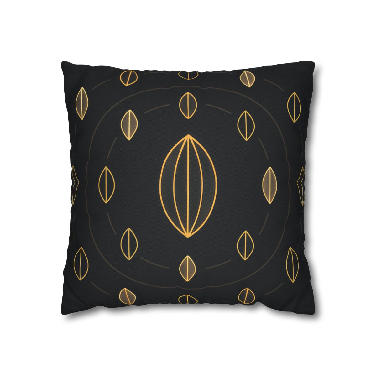 Orbiting Seed Ring Pattern comfortable bedding pillow covers