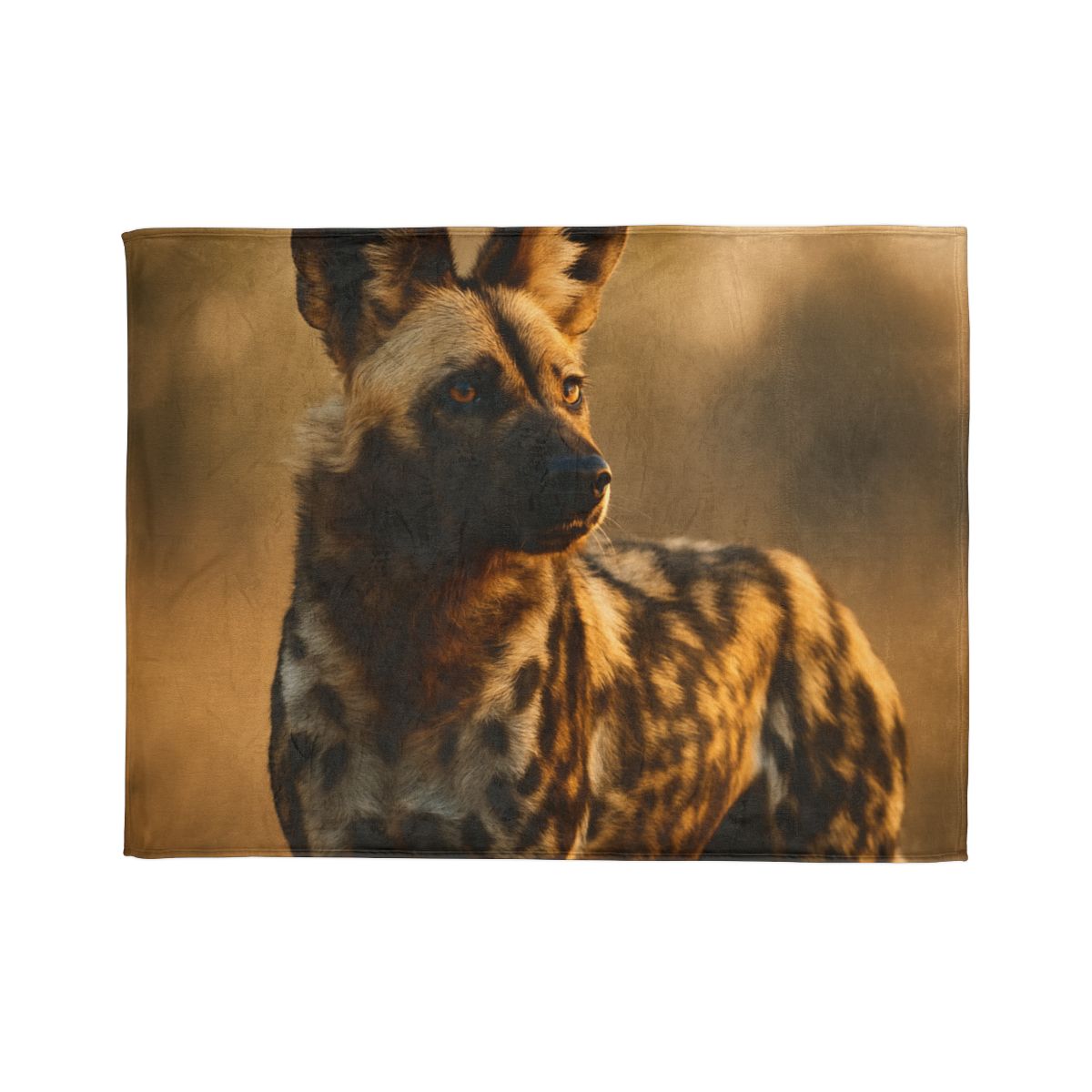 Ember Patrol African Wild Dog personalized cozy blankets