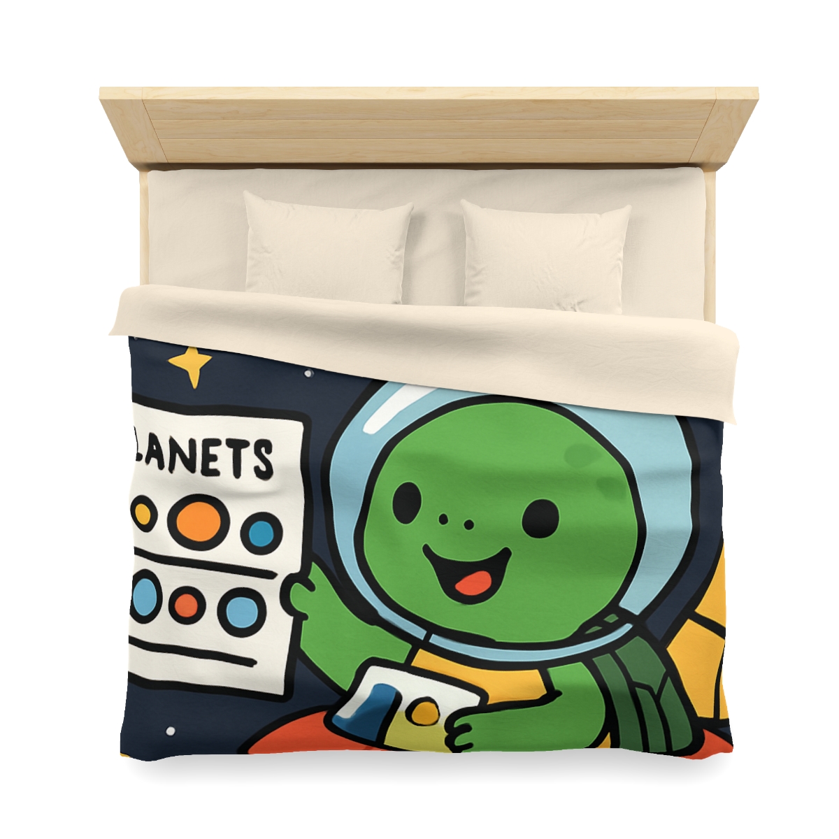 Solar Sail Turtle And The Planetary Parade stylish duvet covers