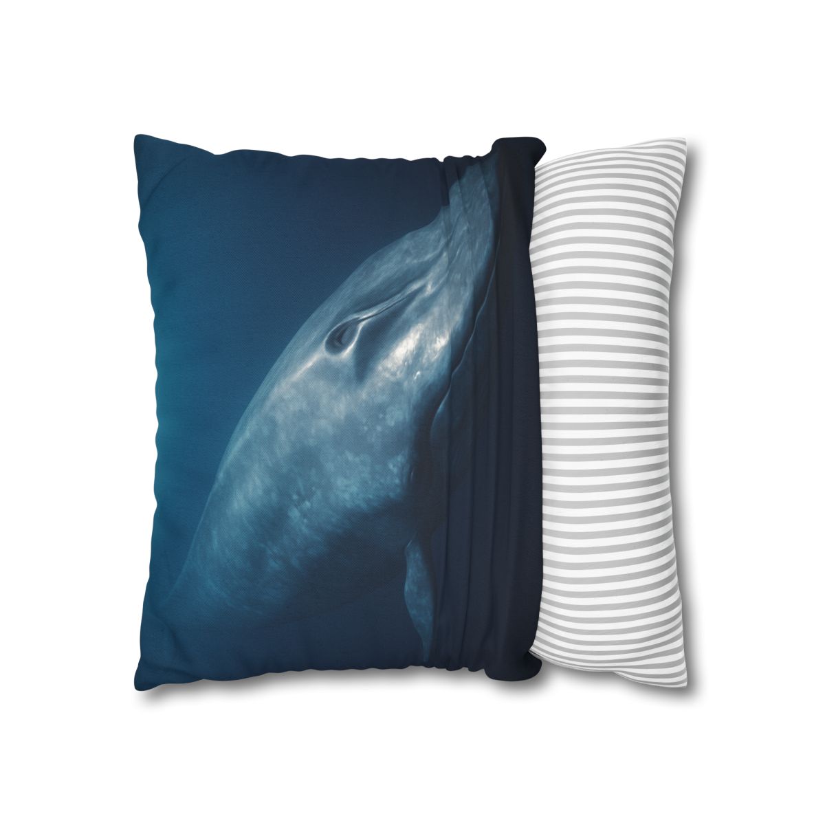 Ocean Song Blue Whale designer print pillow cases