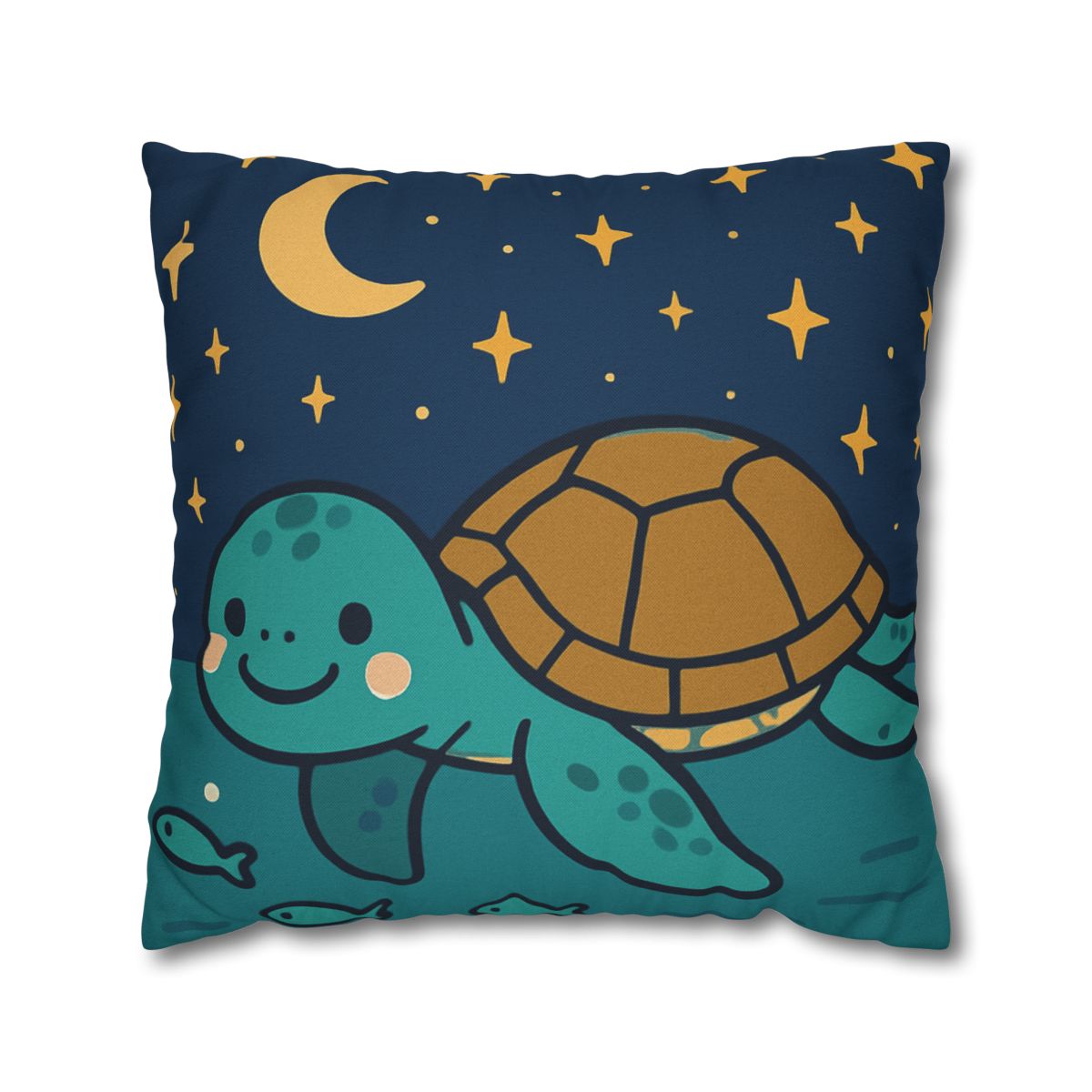 Starry Sea Turtle Voyage stylish decorative pillowcases