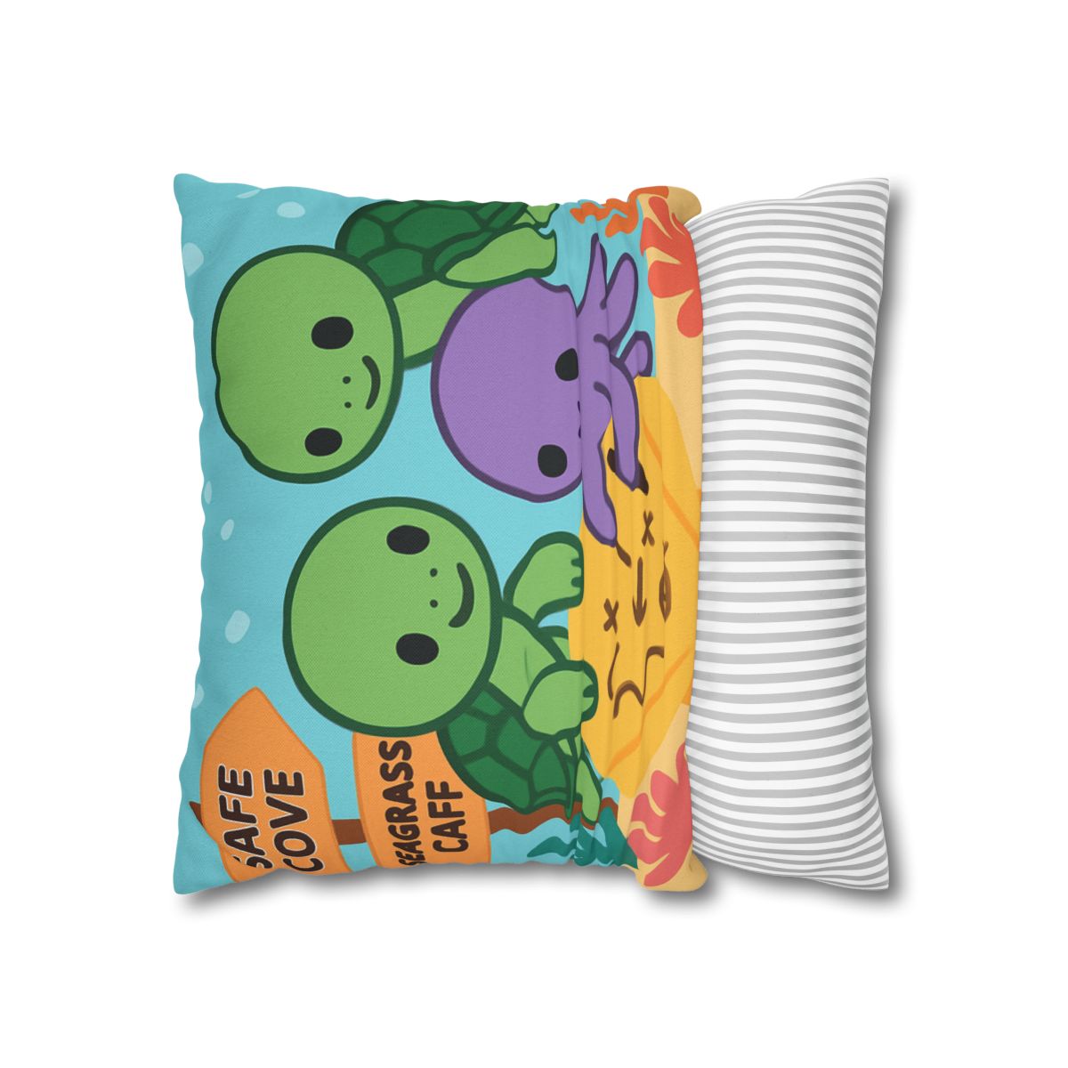 Coral Reef Map Makers comfortable bedding pillow covers