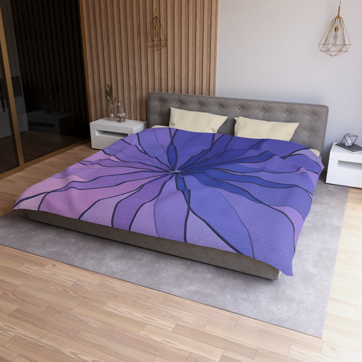 Petal Prism Overlay warm winter duvets