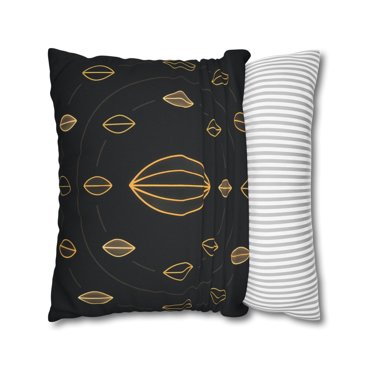 Orbiting Seed Ring Pattern comfortable bedding pillow covers