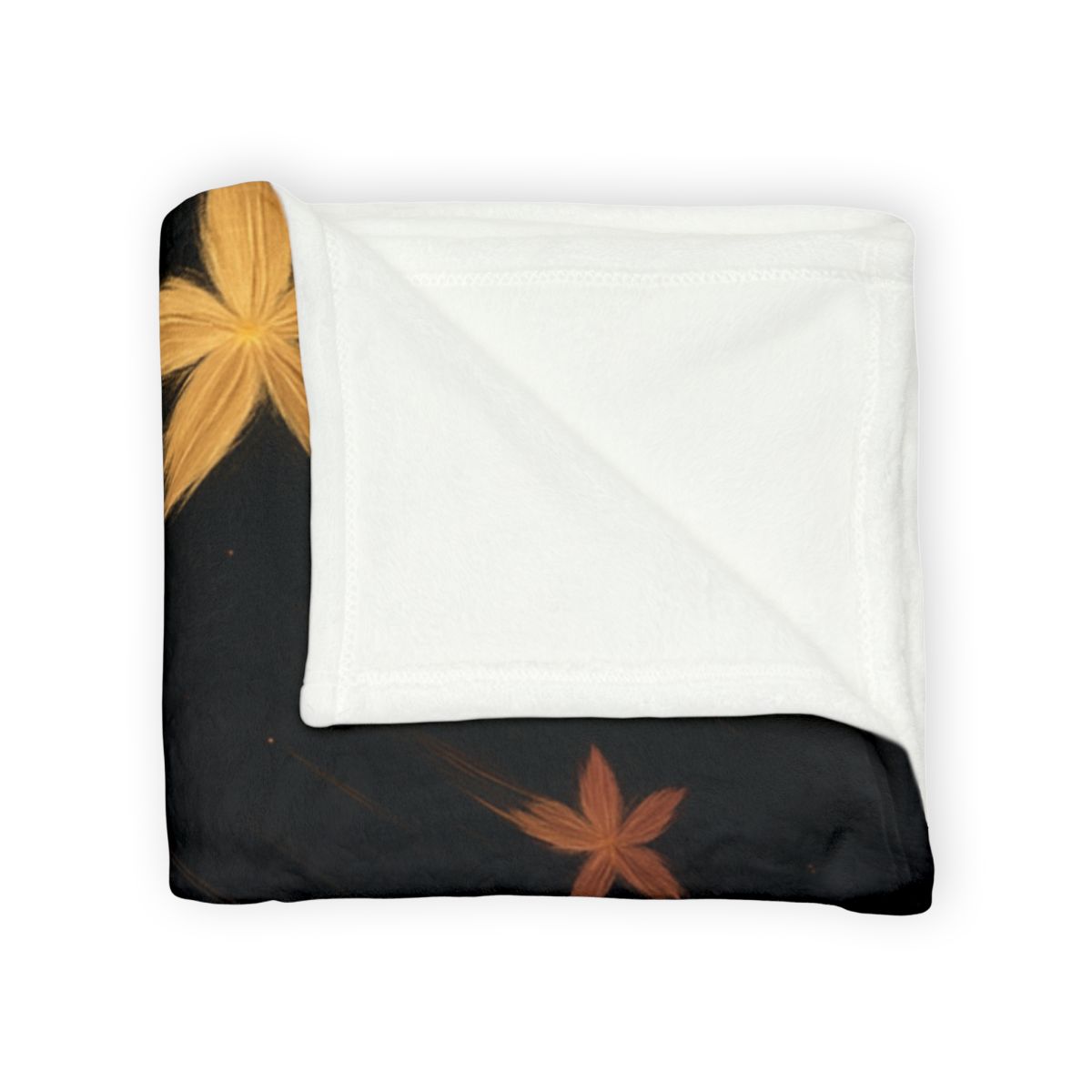 Meteor Blossom Drift designer printed blankets