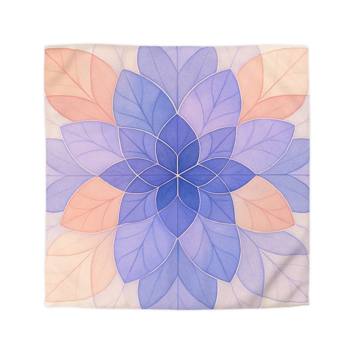 Petal Prism Lattice soft comforter duvets