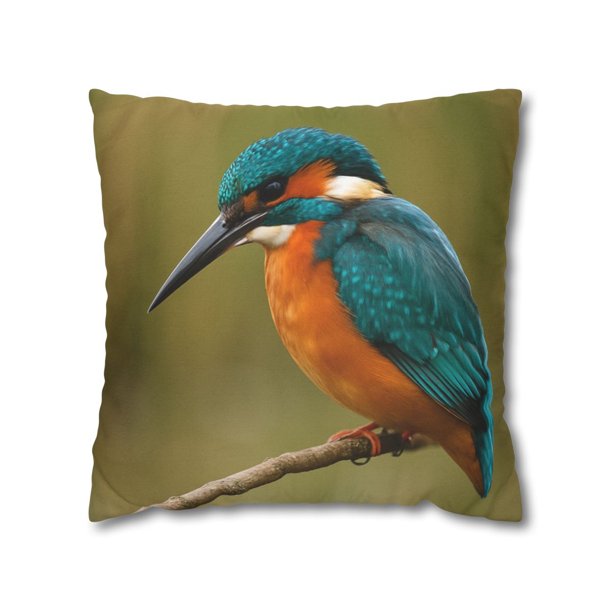 Azure Flash Kingfisher personalized pillow covers